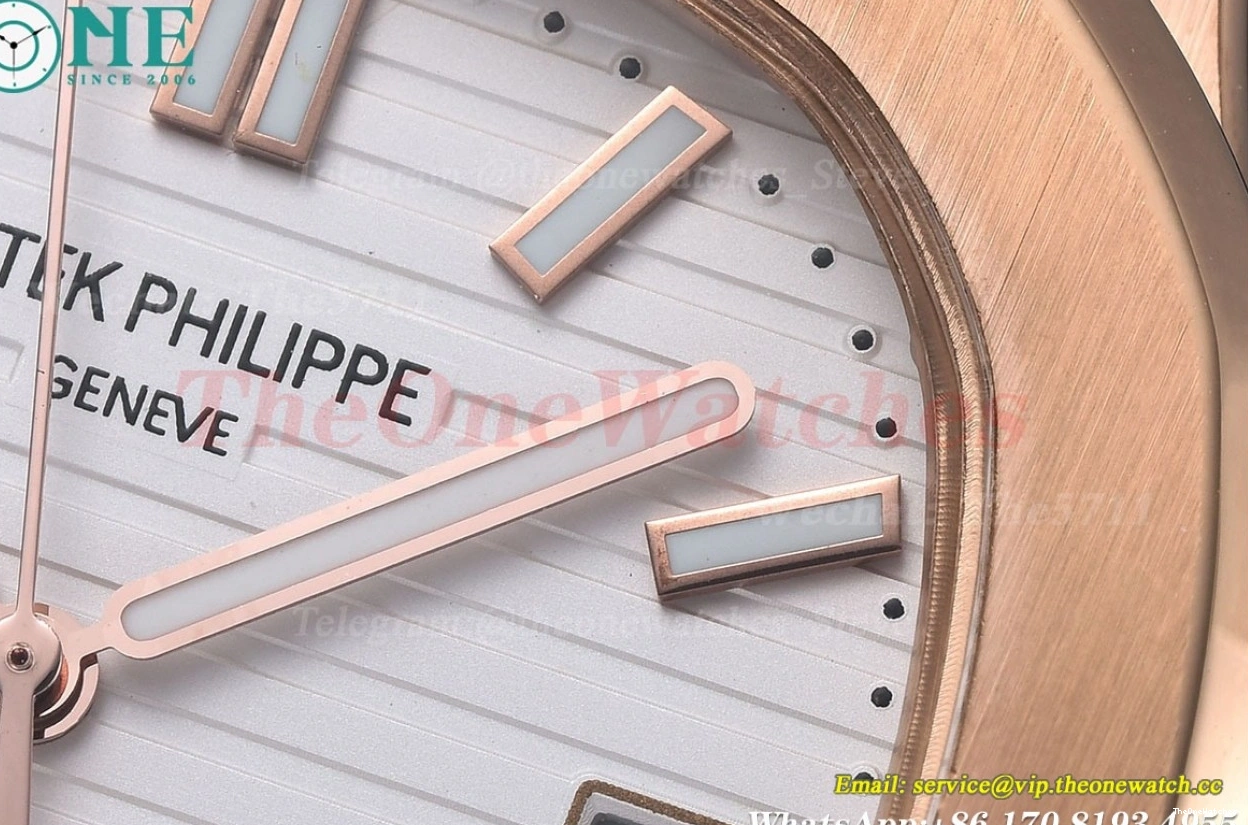 Dial GDF RG MY8215 White LE 40mm Nautilus 1225